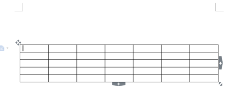 制作表格 制作表格