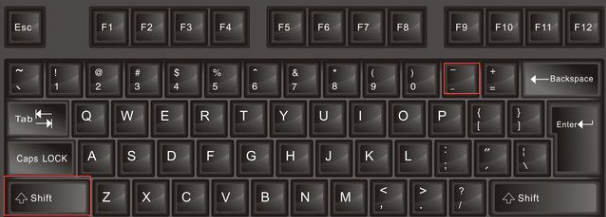 shift键 shift键
