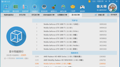 测试显卡性能 测试显卡性能