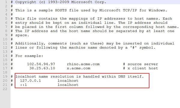 localhost与本机ip的区别 localhost与本机ip的区别