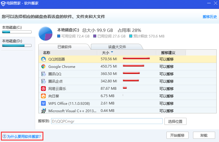 电脑怎么c盘搬家 电脑怎么c盘搬家